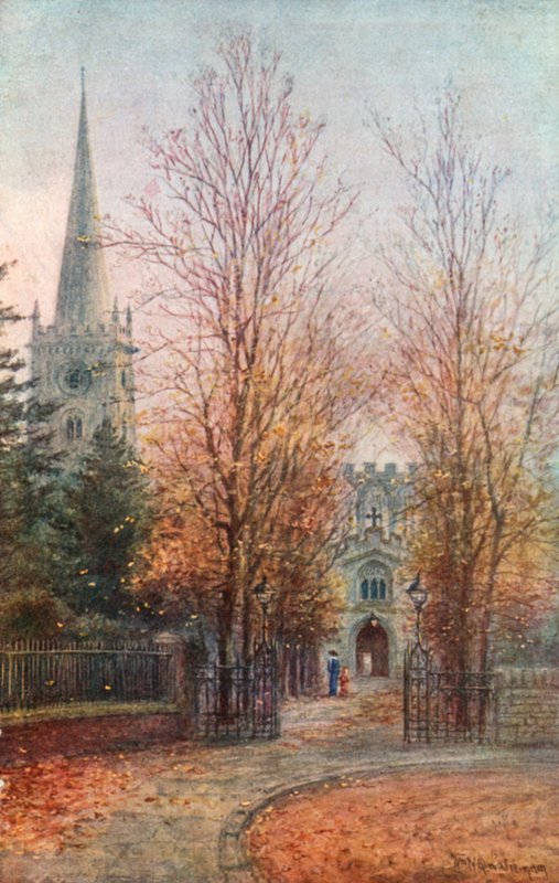 Holy Trinity Church, Stratford-on-Avon av William W. Quatremain