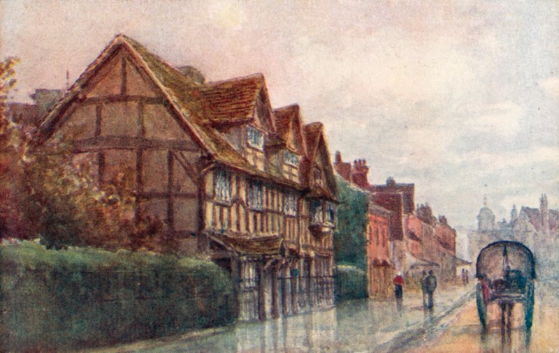 Shakespeares fødested, Stratford-on-Avon av William W. Quatremain