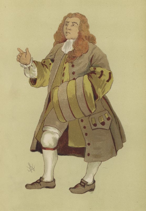 Herrekostyme fra George IIs regjeringstid, 1730 av William after Hogarth