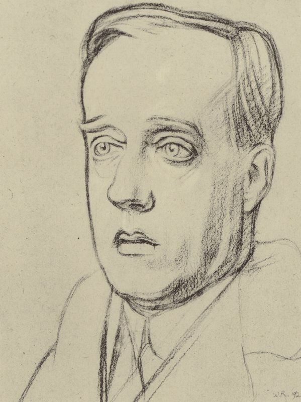 Gustav Holz (litho) av William (after) Rothenstein