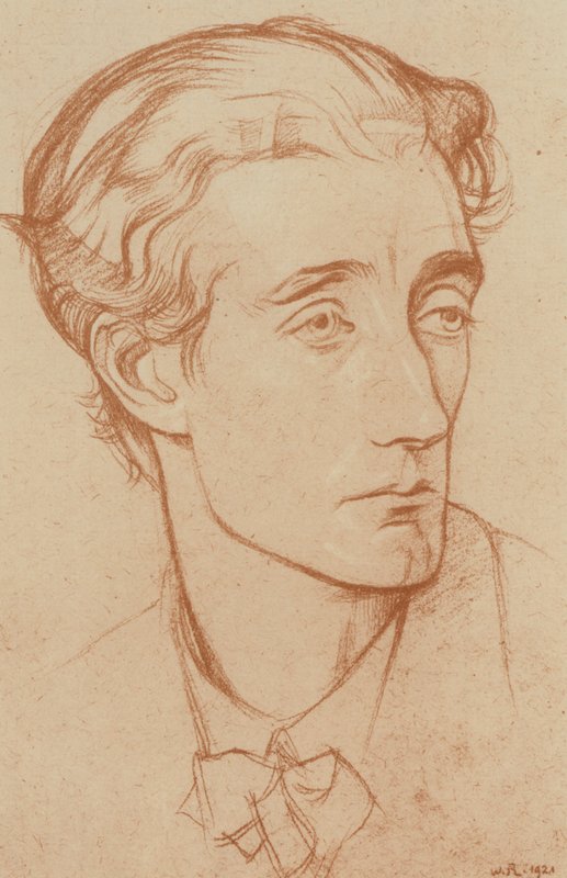 Lennox Robinson (litho) av William (after) Rothenstein