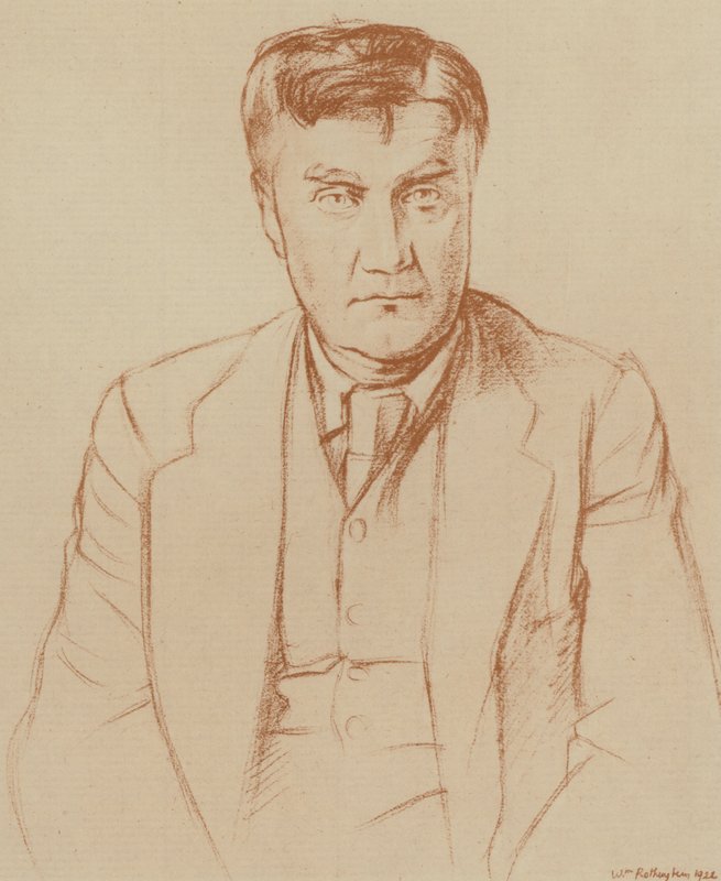 Ralph Vaughan Williams (litho) av William (after) Rothenstein
