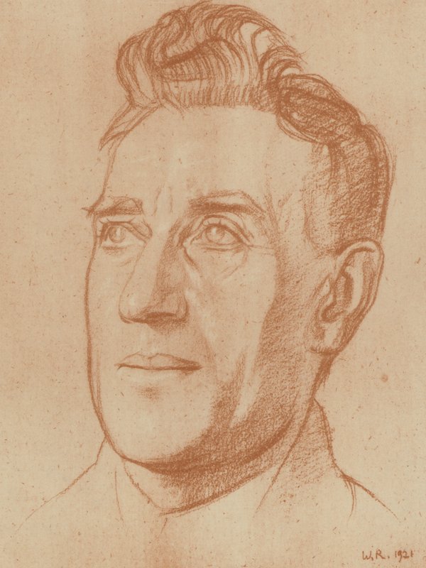 Oh Davies (litho) av William (after) Rothenstein