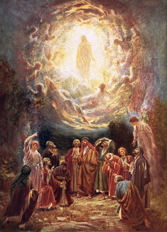 Jesus steg opp til himmelen av William Brassey Hole