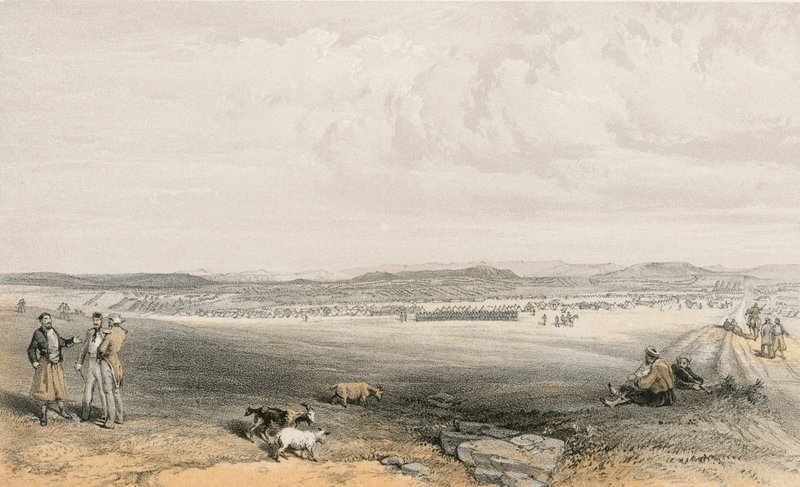 Lysdivisjonens leir av William Crimea Simpson