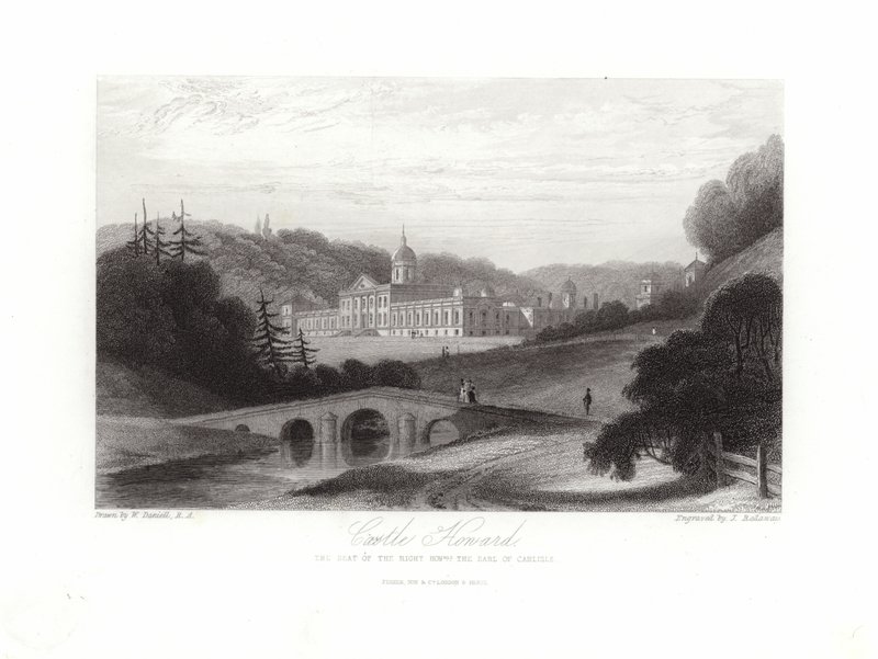 Castle Howard av William Daniell