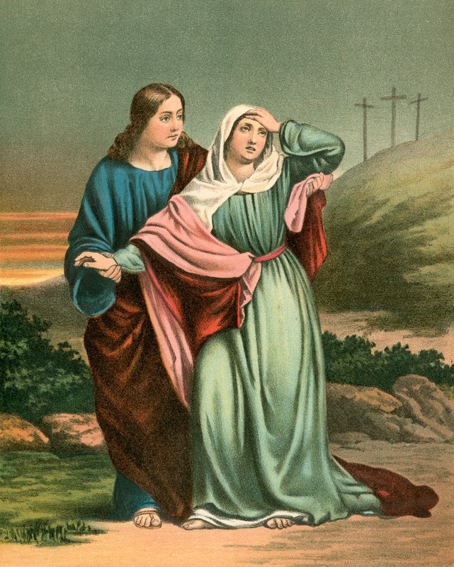 St John leder Mary hjem av William Dobson