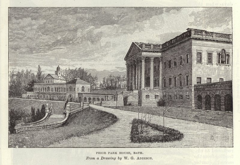 Tidligere Park House i Bath av William Grylls Addison