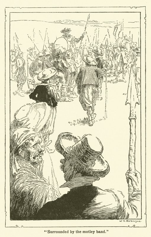 Illustrasjon for Don Quixote (litho) av William Heath Robinson