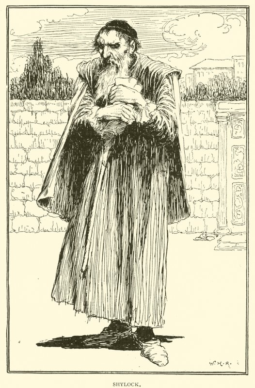 Shylock av William Heath Robinson