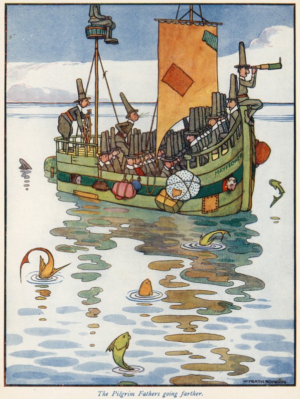 Pilegrimsfaren går videre av William Heath Robinson
