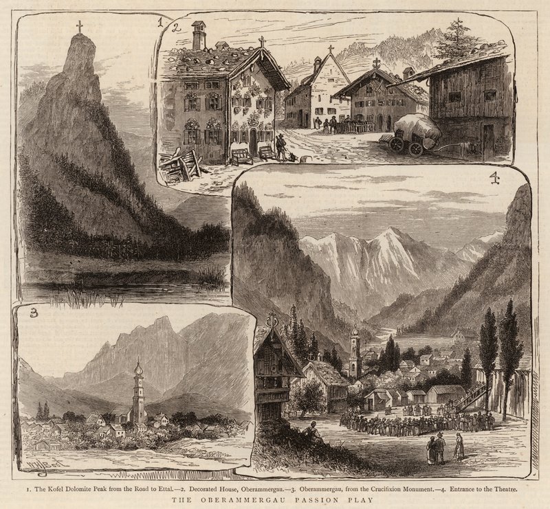 Oberammergau lidenskapsspill av William Henry James Boot