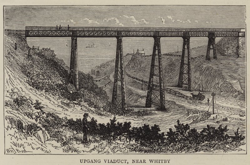 Upgang Viaduct, nær Whitby av William Henry James Boot