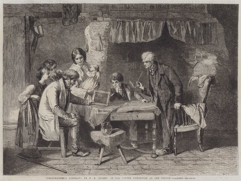 Bestefars portrett av William Henry Knight