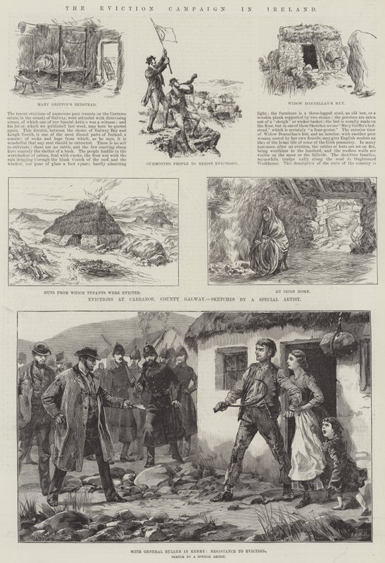 Utkastelseskampanjen i Irland av William Heysham Overend