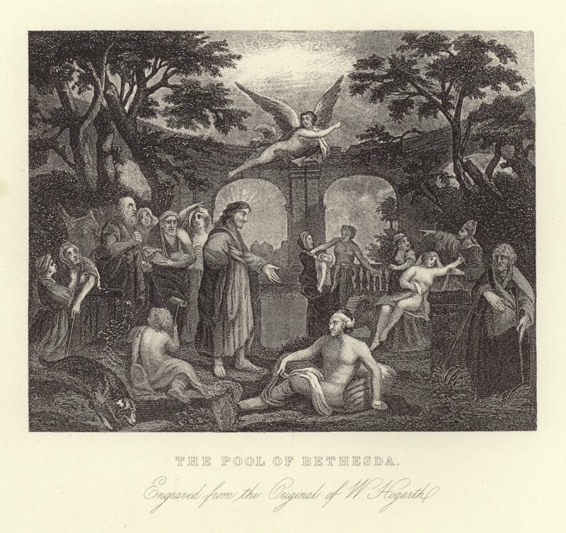 The Pool of Bethesda av William Hogarth