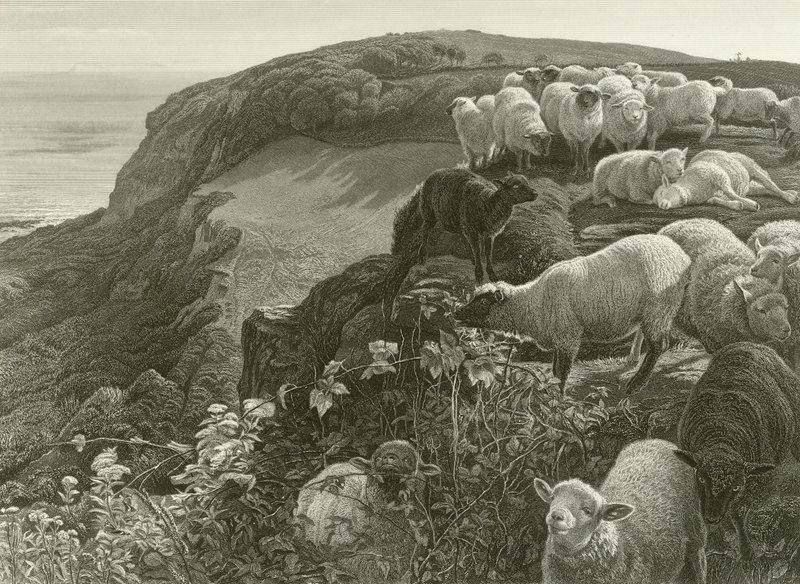 I åssiden (gravering) av William Holman Hunt