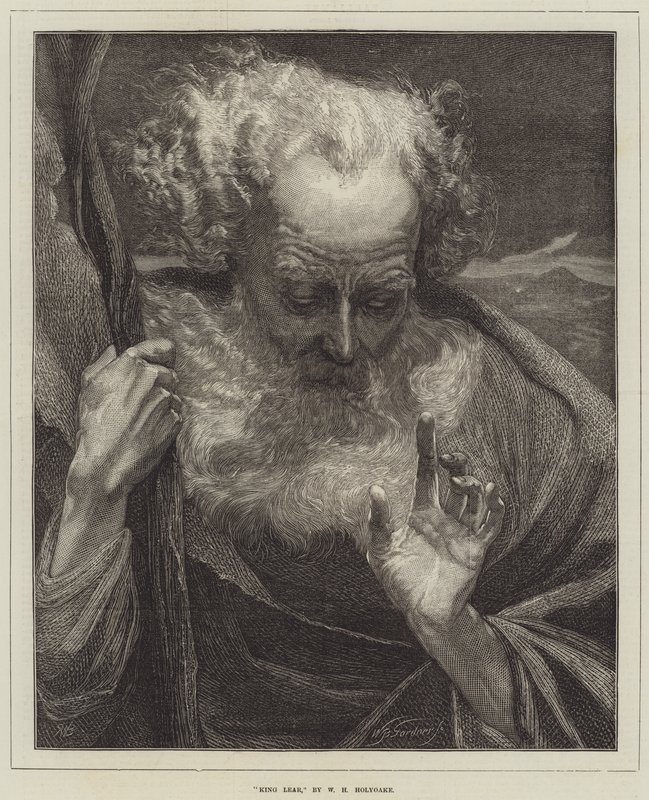 kong Lear av William Holyoake