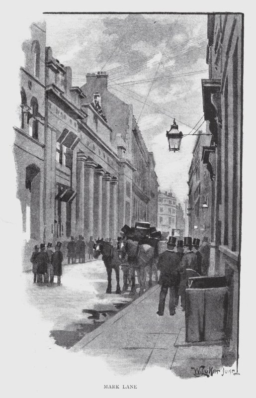 Mark Lane (litho) av William Luker