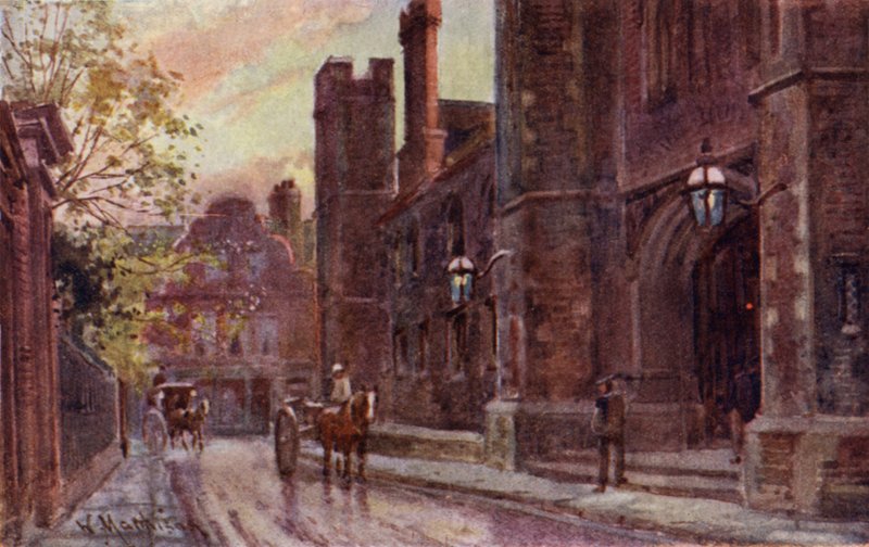 Entrance Gateway, Queens College av William Matthison