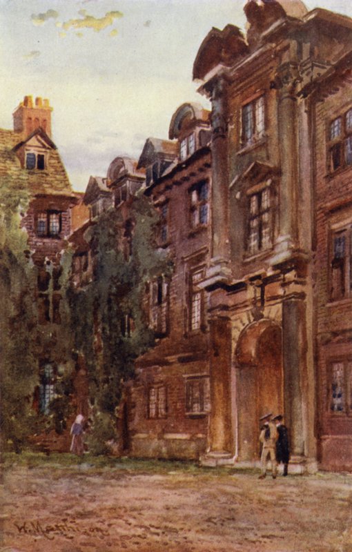 Porten til St Catherines College av William Matthison