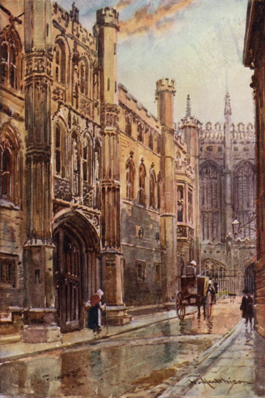 The Old Gateway of Kings College av William Matthison