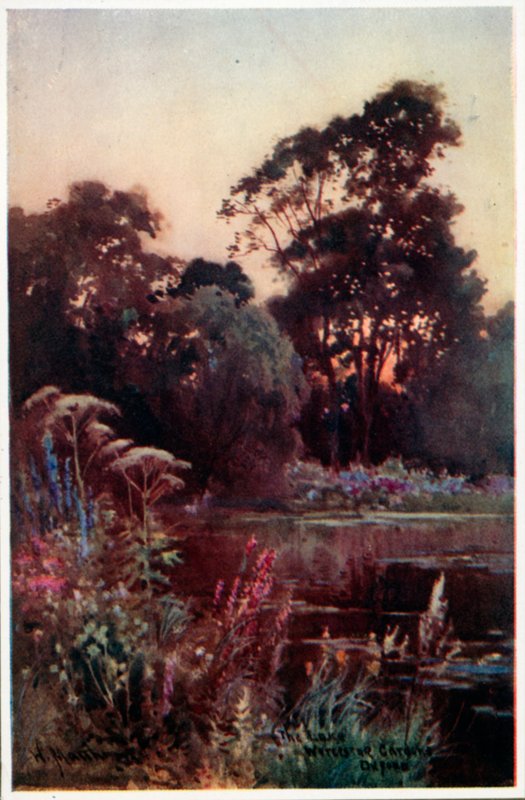 Worcester College Garden av William Matthison