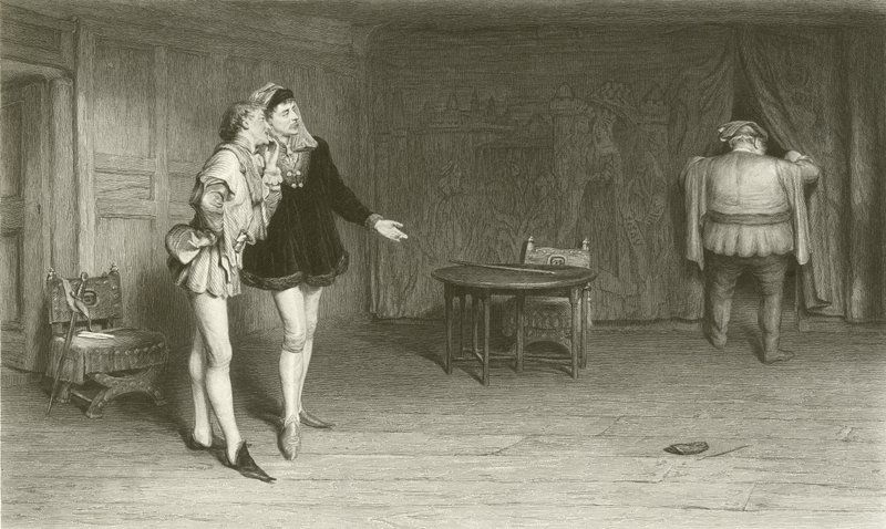 Prins Henry Poins og Falstaff av William Quiller Orchardson