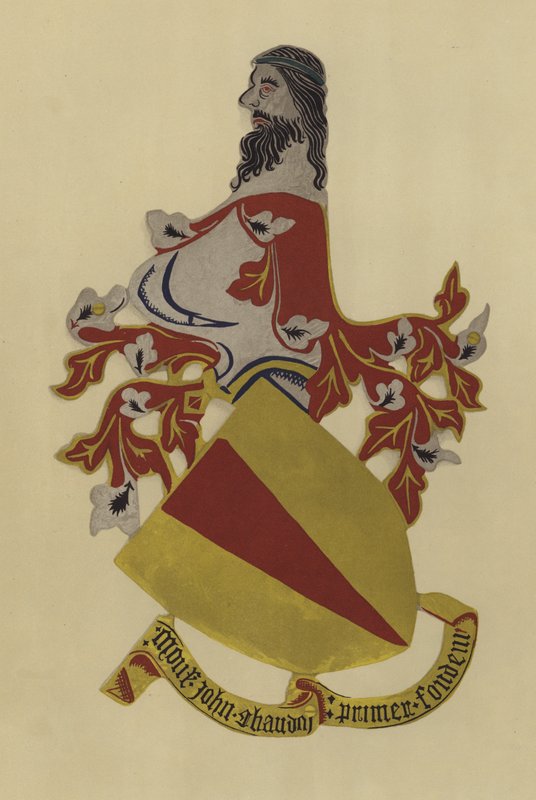 Sir John Chandos, 1348-1369 (chromolitho) av William St John Hope
