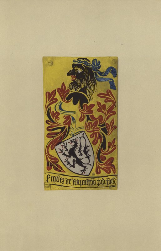 Sir Miles Stapleton, 1348-1364 (chromolitho) av William St John Hope