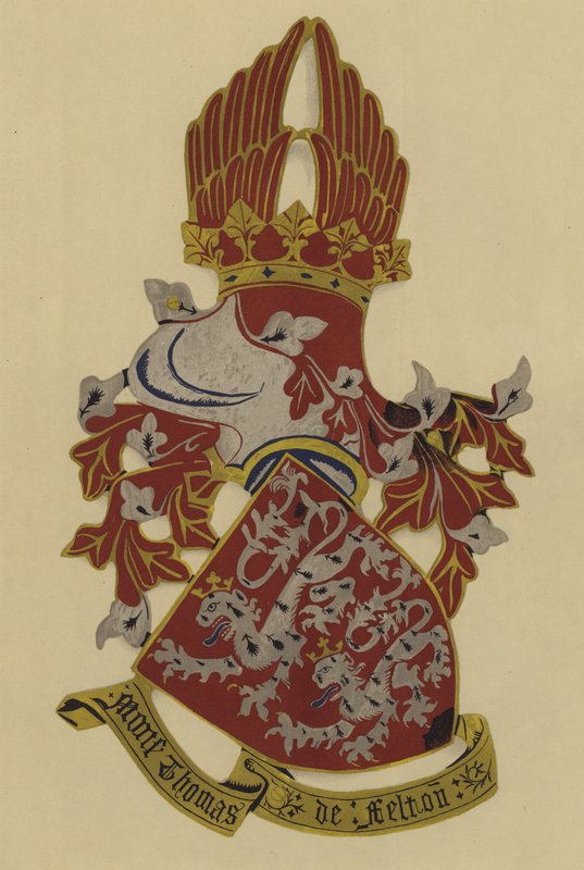 Sir Thomas Felton, 1381-1381 (chromolitho) av William St John Hope