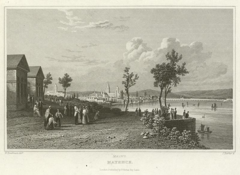Mainz av William Tombleson