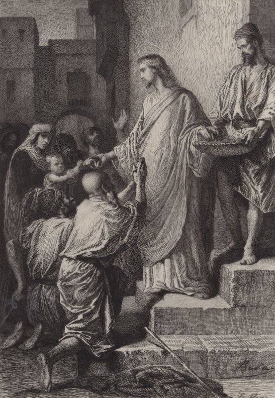 Alms av after Albert Robida