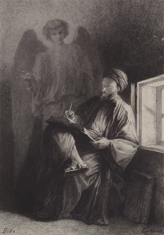 Saint Matteus av after Albert Robida