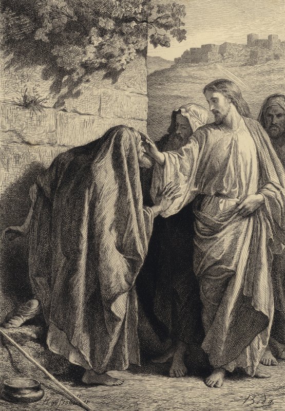 Den spedalske av after Albert Robida