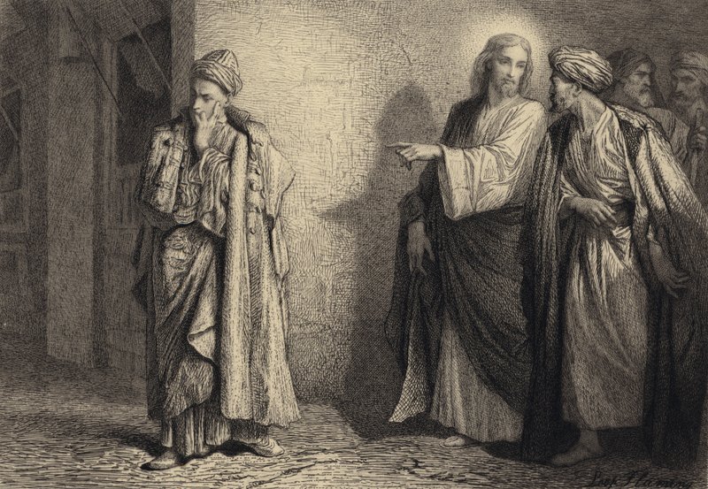 Den rike unge mannen av after Albert Robida