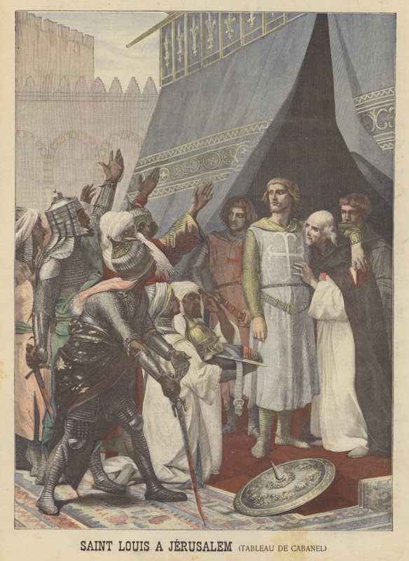 St Louis i Jerusalem av after Alexandre Cabanel