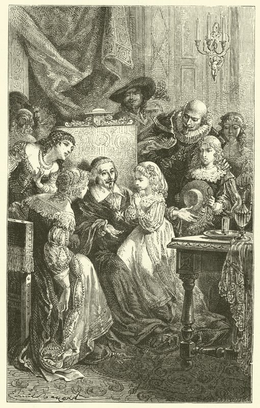 Blaise og Jacqueline Pascal av after Emile Antoine Bayard