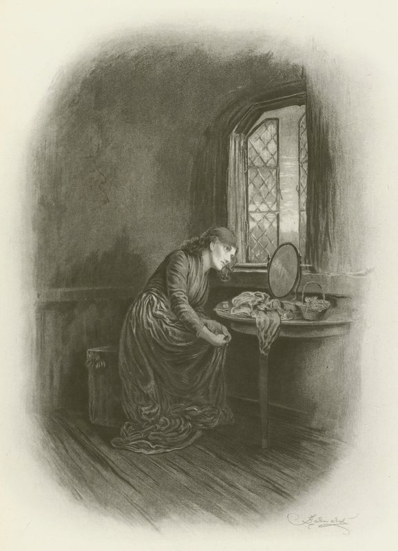 Lille Dorrit av after Frederick Barnard