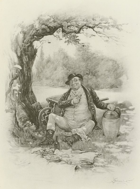 Mr Pickwick av after Frederick Barnard
