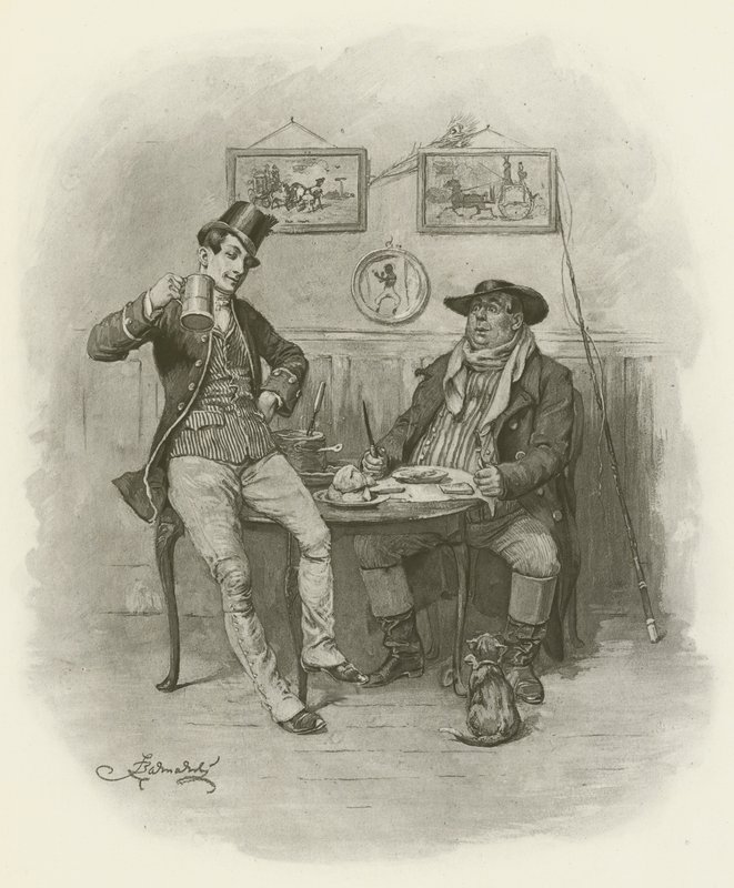 The Two Wellers av after Frederick Barnard