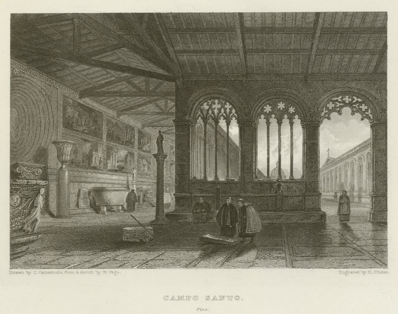 Campo Santo, Pisa av after George Cattermole