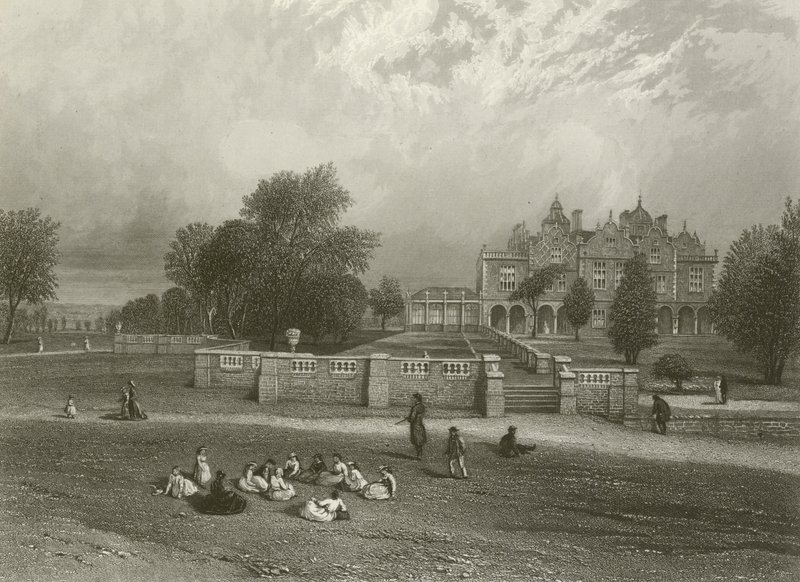 Aston Hall av Henry after Warren