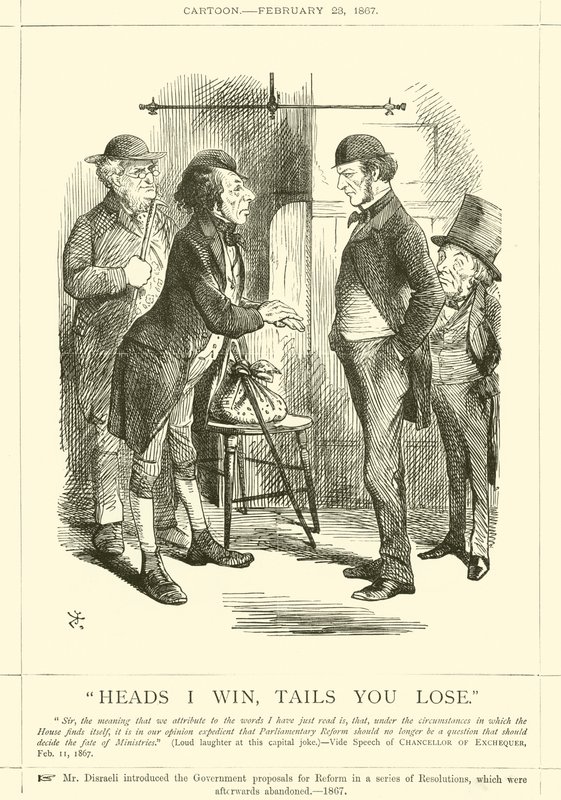 Hoder jeg vinner, Tails du taper av after John Tenniel