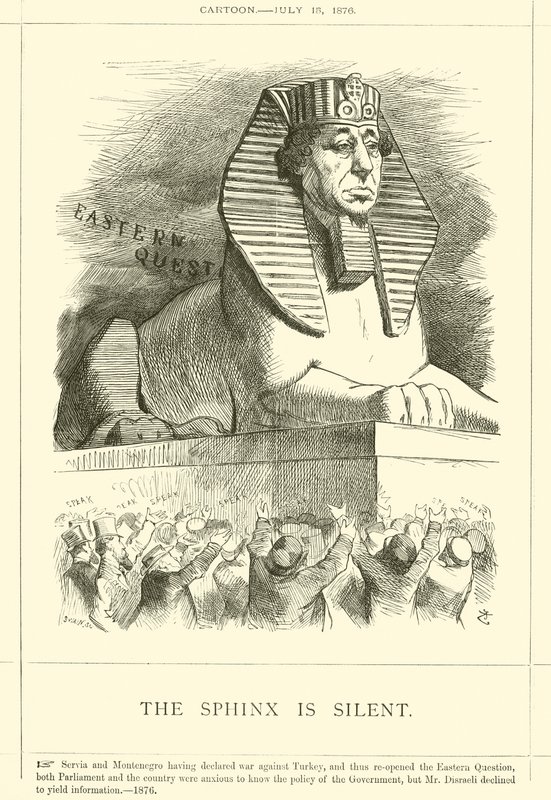 Sfinksen er stille av after John Tenniel