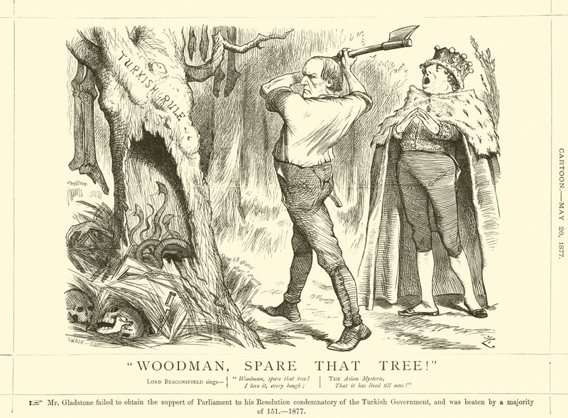 Woodman, spar det treet! av after John Tenniel