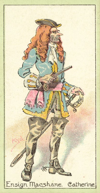 fenrik Macshane, Catherine (chromolitho) av after Joseph Clayton Clarke