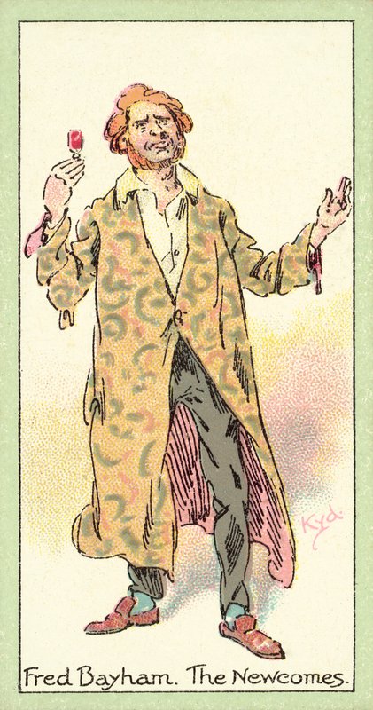 Fred Bayham, The Newcomes (chromolitho) av after Joseph Clayton Clarke