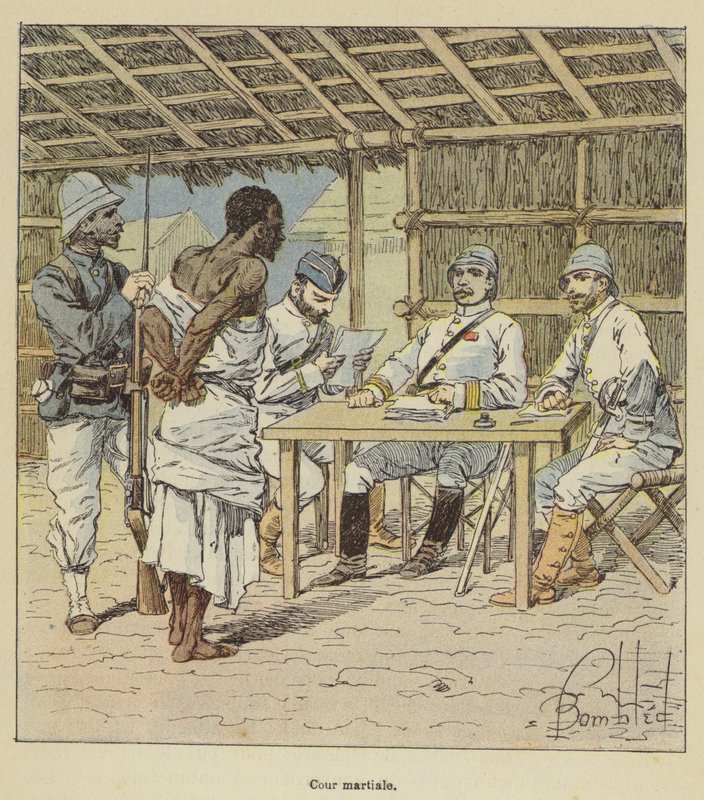 Krigsrett av after Louis Charles Bombled