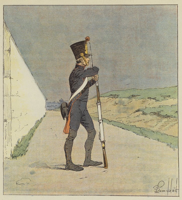 Polyteknisk student av after Louis Charles Bombled